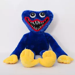 Мягкая Игрушка Хаги Ваги Большой ( Huggy Wuggy ) 80 см Обнимашка с Липучками Poppy Playtime