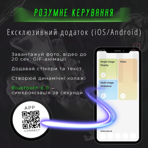 Электронный Е-значок с Подсветкой CyberBadge E87 Фиолетовый — Цифровой LED Бейдж с HD Экраном 64MB, Bluetooth и Приложением, Программируемый Аниме Пин с Поддержкой GIF, Фото и Видео, Светодиодный Значок для Косплея и Аниме Фанатов CyberBadge