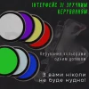 Электронный Е-значок с Подсветкой CyberBadge E87 Фиолетовый — Цифровой LED Бейдж с HD Экраном 64MB, Bluetooth и Приложением, Программируемый Аниме Пин с Поддержкой GIF, Фото и Видео, Светодиодный Значок для Косплея и Аниме Фанатов